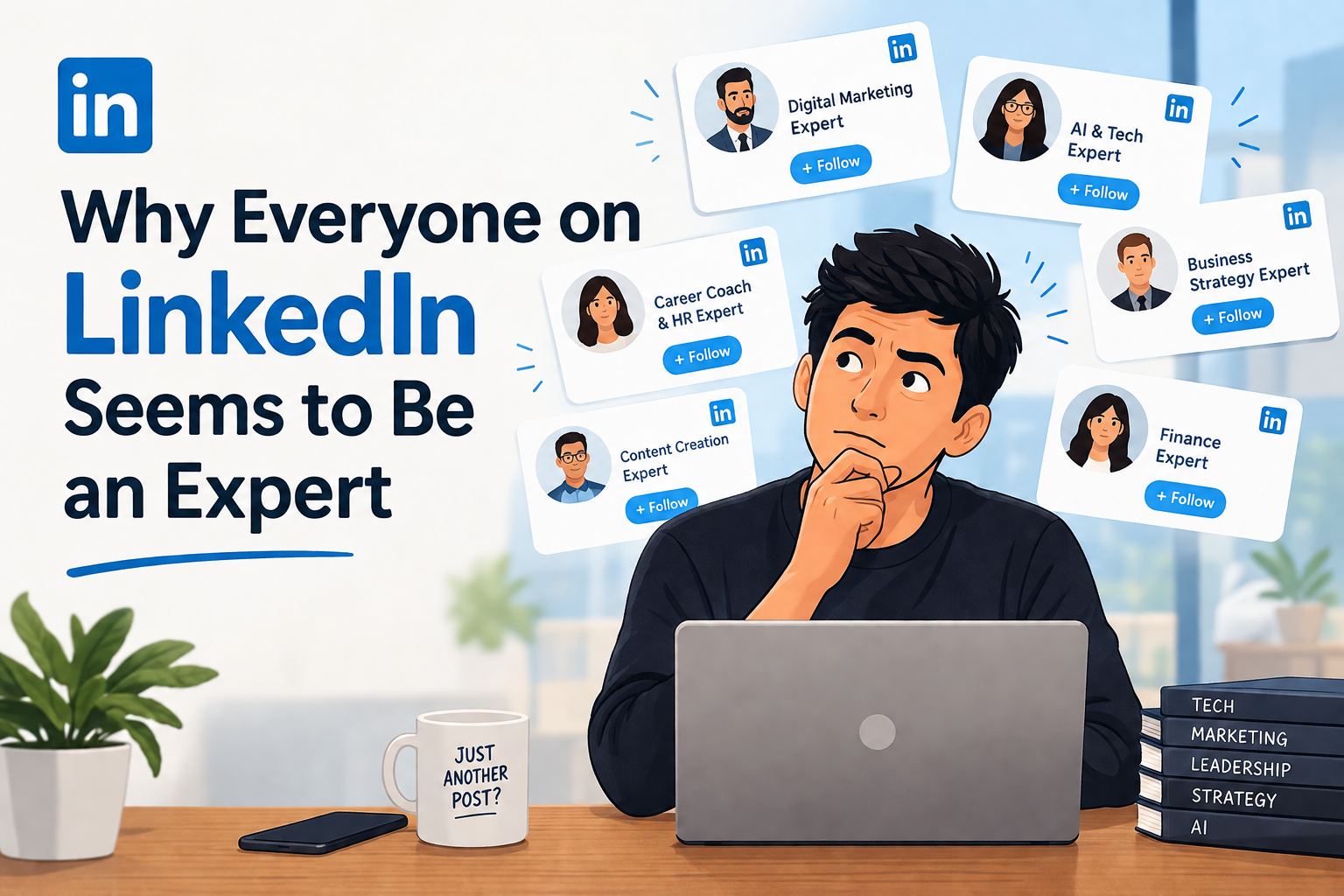 Why Everyone on LinkedIn Seems to Be an Expert